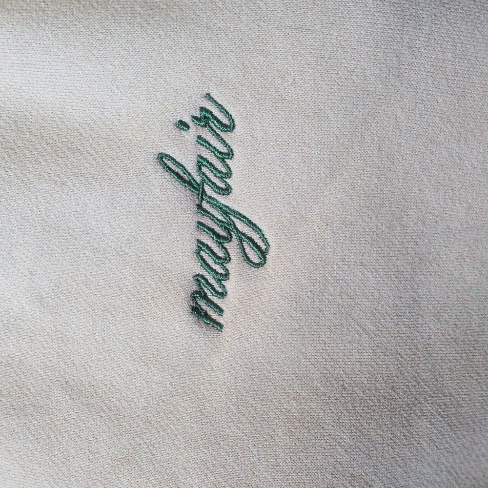🍋✨ Mayfair Group Rare It's Not You It's Just Mercury Retrograde L/XL Tan Crew - Picture 4 of 5